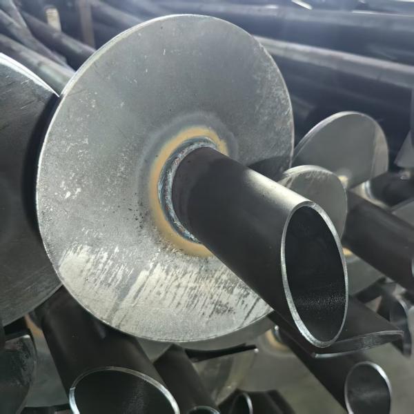 Prefabricated Galvanized Round Or Square,Tubular Or Bar Steel Shafts With Round Helix Plates