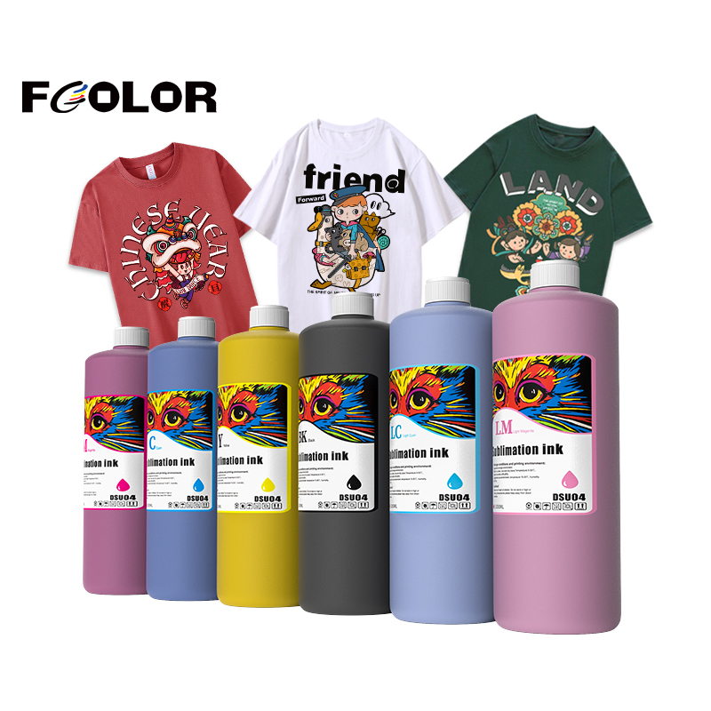 Wholesale 10 Colors Large Format Photo Printing  Sublimation Ink for Epson P900 I3200/DX5/XP600 Sublimation Ink Printer