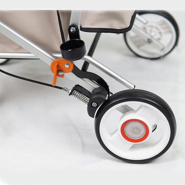 Ходок Rollator алюминиевого медицинского оборудования реабилитации облегченный с местом