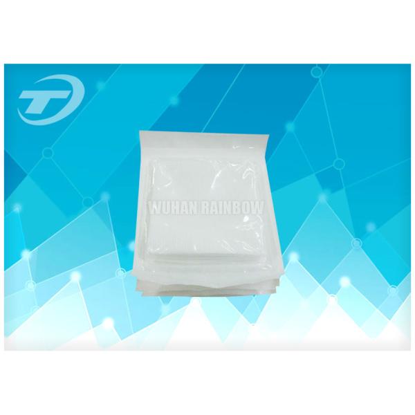 CE And ISO13485 Medical Gauze Sponge / Sterile Gauze Pads Unfolded Edges