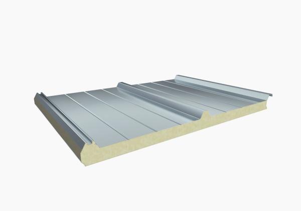 Isolamento contra incêndio Espaço frio Espuma de parede EPS PU Roof Panel de lã de rocha 950mm/1150mm Largura