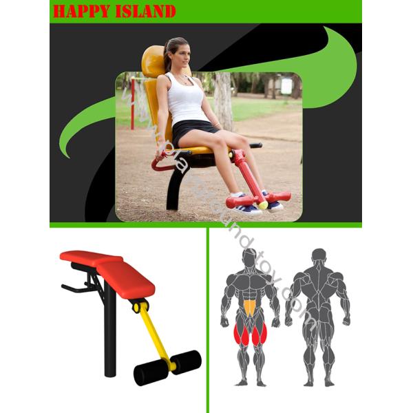 Leg Lift Outdoor Body Excercise Machines , Outdoor Exercise Equipment