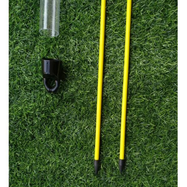 folded golf alignment stick , folding golf alignment sticks , two-double golf training aid