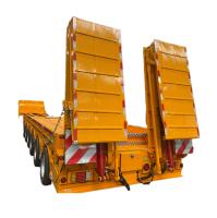 CIMC Heavy 6 Axle Low Bed Semi-Trailer Steel Material Truck Trailers with Performance