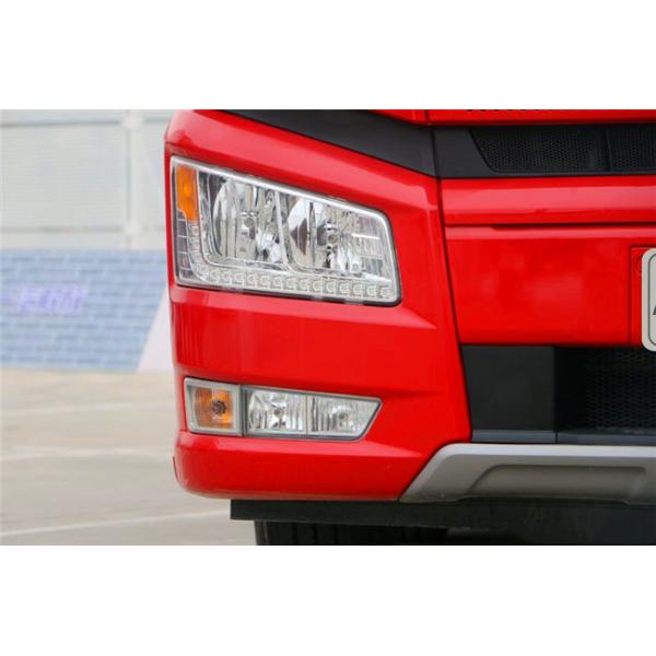 Large Capacity 8x4 FAW Diesel Fuel Storage Tank Truck Euro III Red Color