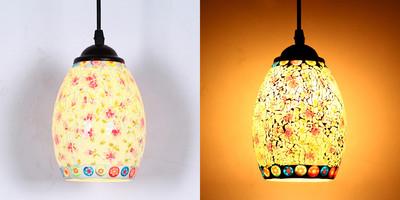 Turkish Style Retro Vintage Pendant Light island lamp single glass pendant lighting(WH-DC-36)