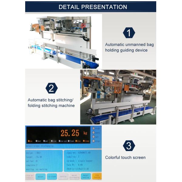 Versatile Weighing Range 5-10 kg Flour Packing Machine for Food Industry