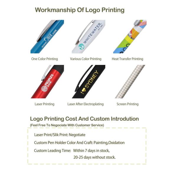 Sponge Grip Plastic Neutral Pen 0.5mm Simple Design Press Signature Pen