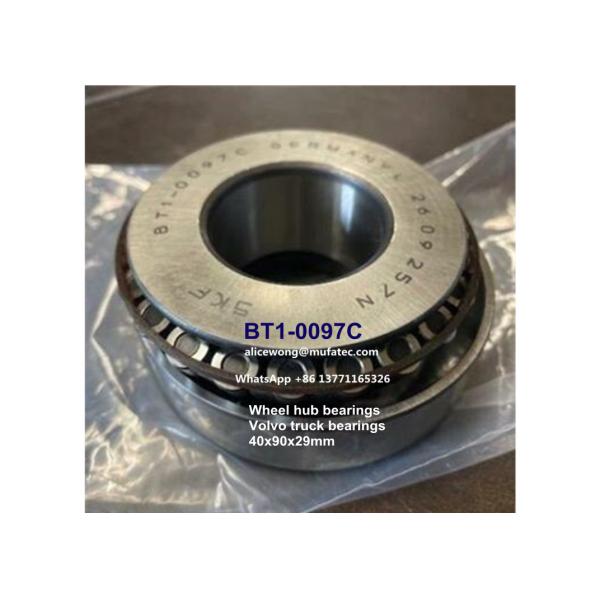 BT1-0097/Q BT1 0097 Q Volvo truck transmission part bearings tapered roller bearings 40*90*39/21mm