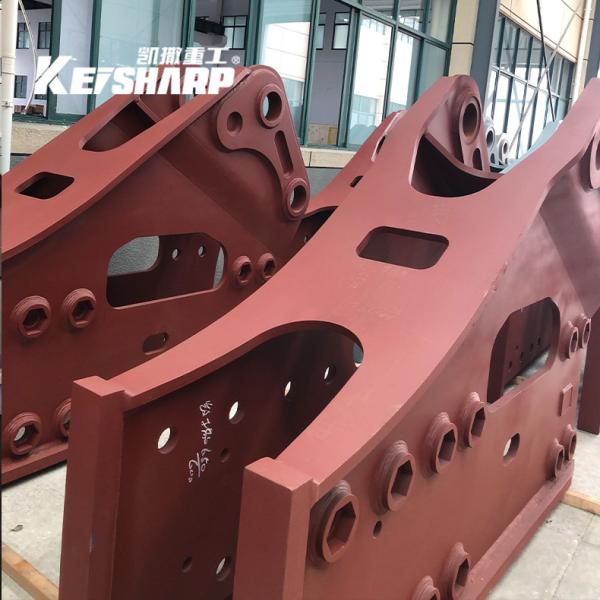 Side Type Hydraulic Breaker Spare Parts Bracket KS60 KS80 KS220 KS400