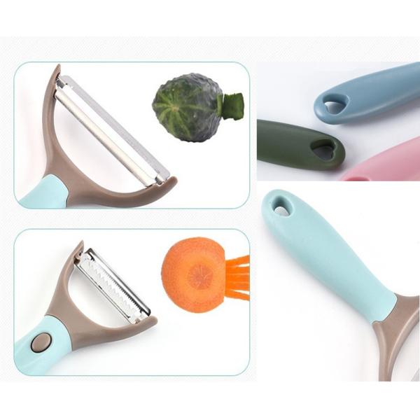 4 Pcs Kitchen Gadget Set Multifunctional Peelers for Potato Peeling in Restaurant