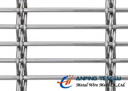 Triple Warp Weave Wire Mesh, Special Crimped Mesh, Solid Features
