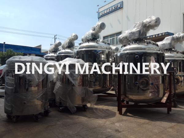 Chemical Stainless Steel Liquid Mixing Tank Stainless Steel Cabinet High Speed Disperser