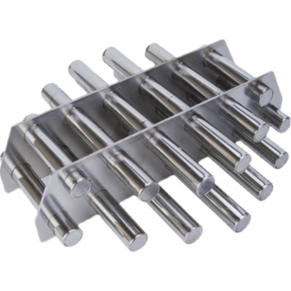 Rod Baffles Magnetic Separator for 10000Gs Grate Hopper Stainless Steel Neodymium Magnet