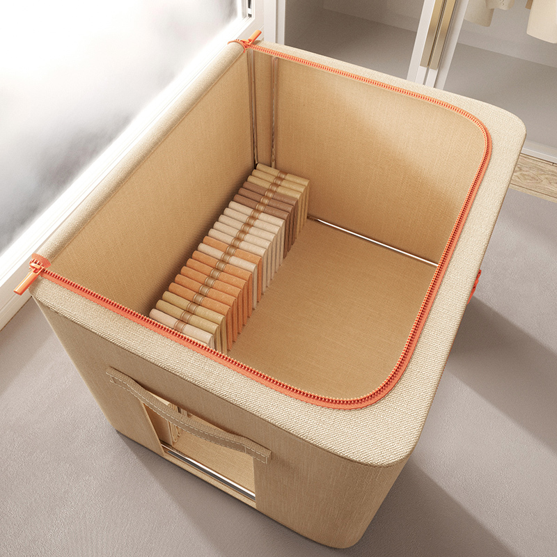 Foldable Lightweight Cup Storage Box Large Capacity Oxford Clothing Storage Bag Storage Box