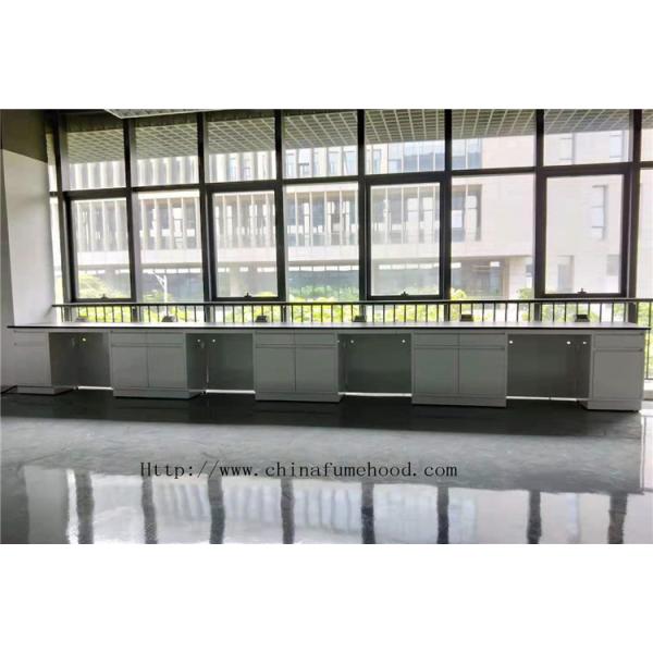 Durable Modular Chemistry Lab Bench Chemical Resistant Full Steel