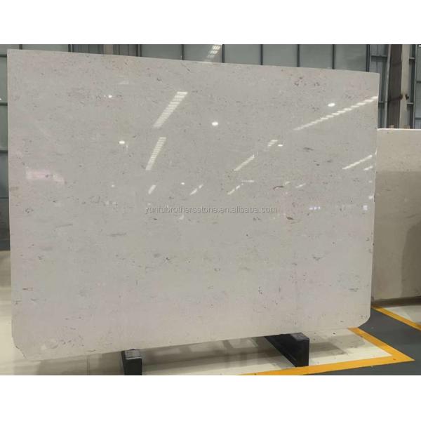 Yunfu Moonlight Beige Marble Perlatino Big Slab for Modern Kitchen Wall and Floor Tile