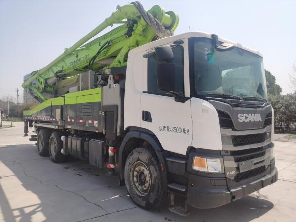 Vente à chaud de camion à pompe Zoomlion 52m avec châssis Scania