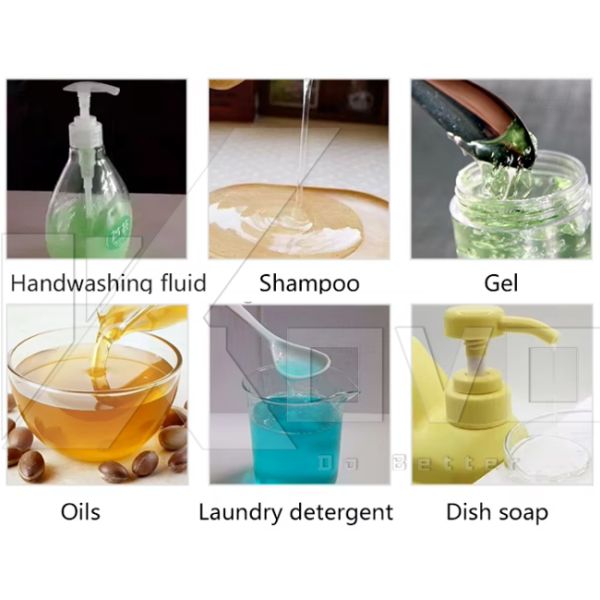 Automatic Liquid Soap Shampoo Dishwashing Liquid Filling Machine