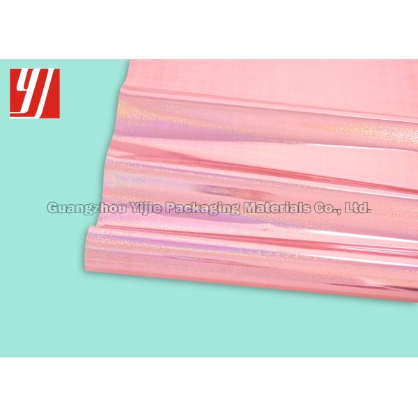 Pink Dot Holographic Hot Stamping Foil For Personal Care Publishing Wine Boxes