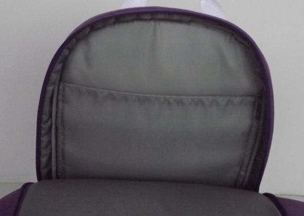 Promotional Purple Outdoor Sports Backpack / Sports Back Pack for Hiking