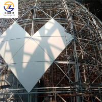Grillas de aluminio de techo marrón, ventanas, paneles de acceso acústico a prueba de agua, OEM