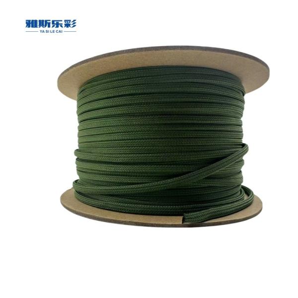 Braided Military Green Nylon Cable Sleeve Wire Cable Sleeves