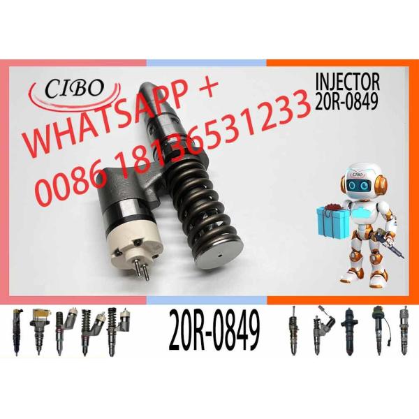 Common Rail Fuel Injector 20R-0849 20R0849 386-1769 3861769 Excavator For 3512 Engine