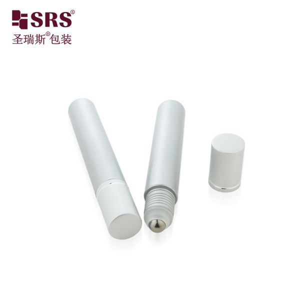 RPA 15ML Injection Custom Color PP Roller Ball Bottle For Eye Serum Gel