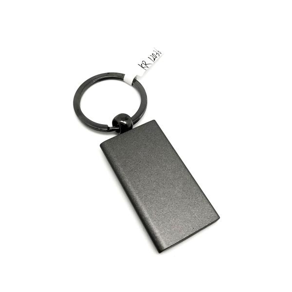 Disponible como portador de llavero de metal fotográfico para OEM / ODM Black Gun