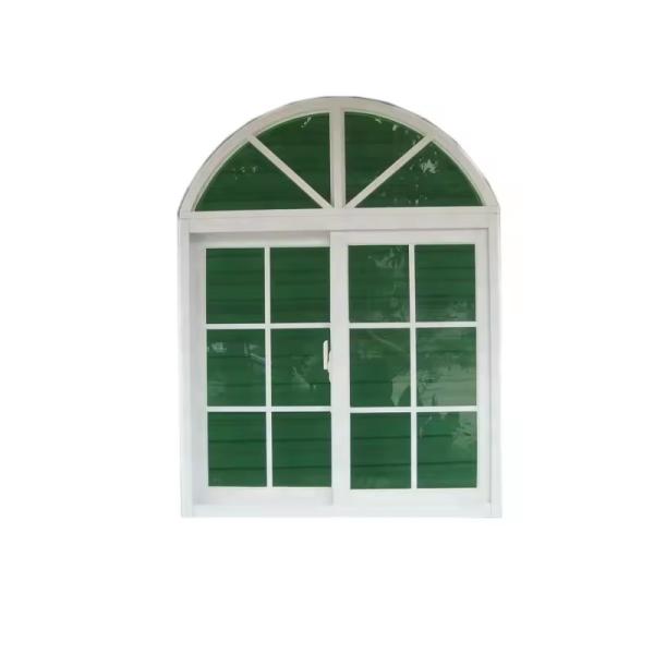 Security Conventional UPVC Sliding Windows Ultra-Smooth 80mm UPVC Slider Window With Fly Screen Fiberglass