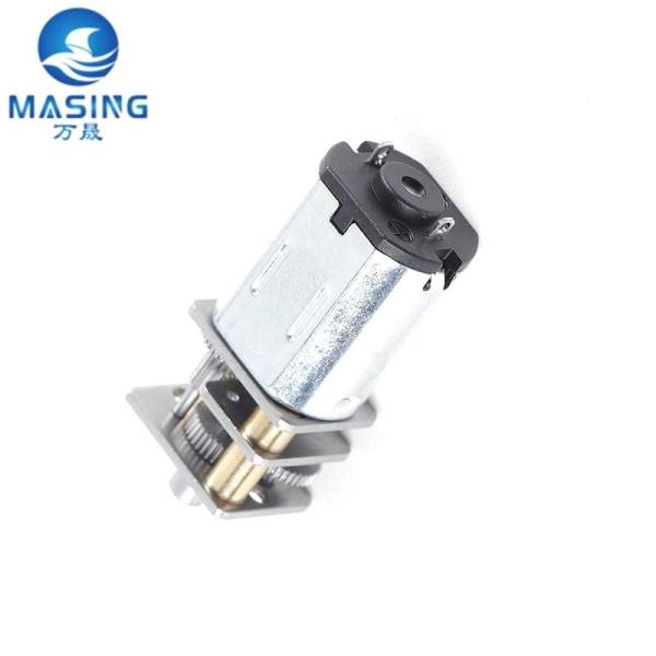 Motor de engranajes N20 DC 12V 2000 Rpm Motor de alta torsión DC con caja de cambios