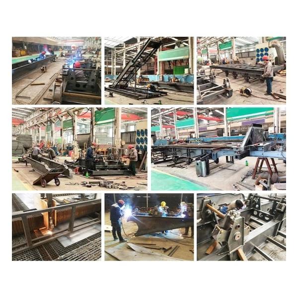 3 Axle Fence Drop Side Board Sidewall Trailer Cargo Semi-Trailer with Customization