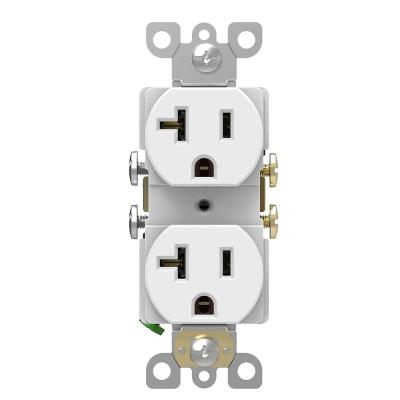 125V Socket And Switch Tamper Resistant Electrical Receptacle Outlets 2500W