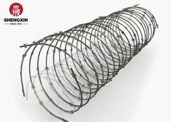 Cross Razor 8m Galvanized Razor Barbed Wire Protective Construction