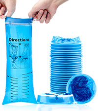 Vomit Bags Disposable Barf Bags 10Pack,1500ml White High Density Emesis Bags With Snap,Perfect For Morning Sickness