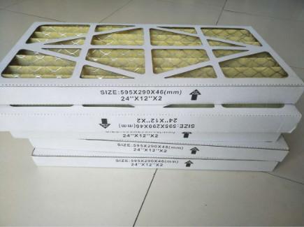 800mm 870mm Metal Frame Screen Air Filter Metal Frame Cast Iron