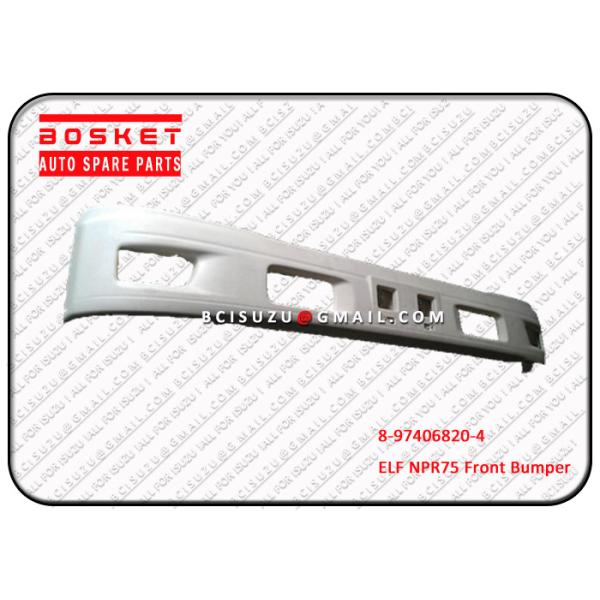 Npr75 4hk1 Isuzu Body Parts 8974068204 White Front Bumper Asm , Truck Parts And Accessories