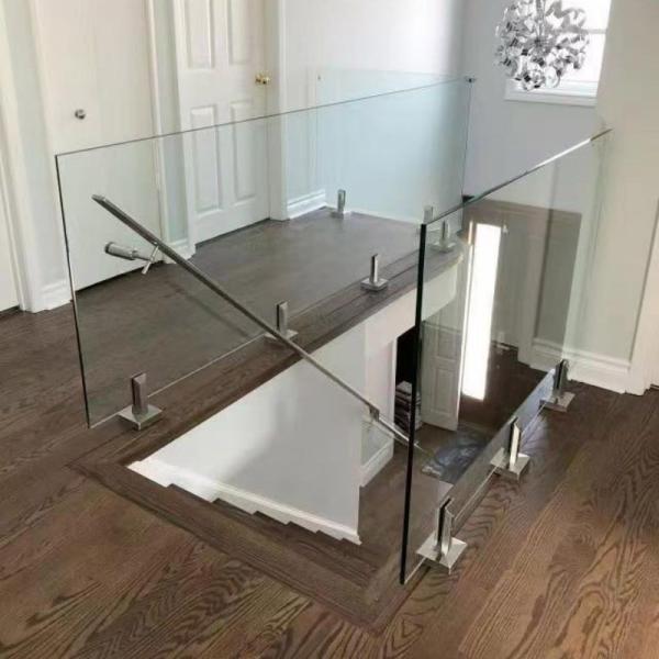 Building  Glass Balcony Railing Tempered Glass Railing System