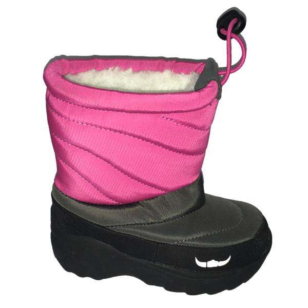 Pu Nylon Winter Snow Boots Non Slip Soft For Kids