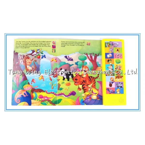 18 Button Sound Module for Educational Board Book with Custom Sound and CE/ROHS Certification