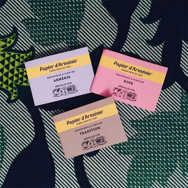 Fragrance Incense Paper Booklet With Perfumed Strips For Home Deodorizing