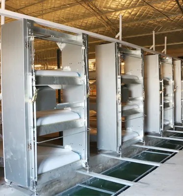 Corrosion-Resistant Energy-Efficient Poultry Farm Climate Control Fan with Automated Control