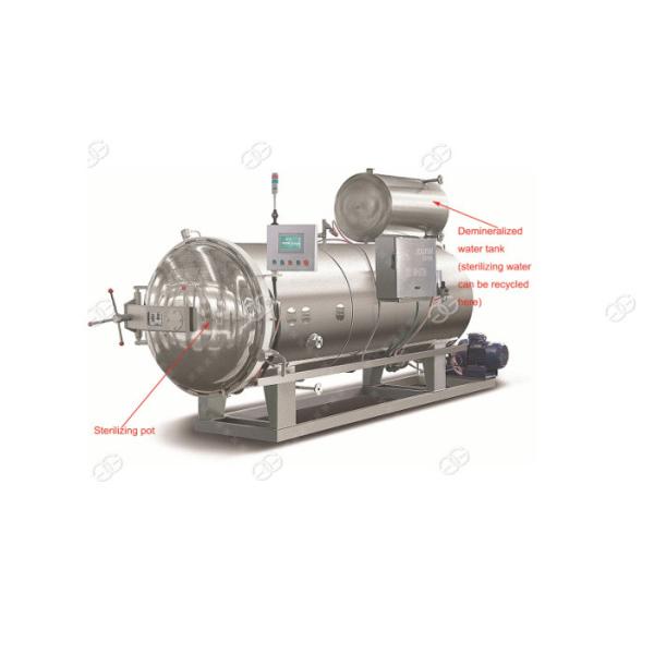 Continuous Circulation Glass Bottle Sterilization Machine Automatic 1700*1000*2400mm
