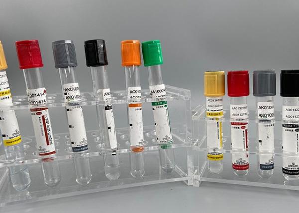 1mL To 20mL Venous Blood Sample Collection Vials Orange Top Blood Collection Tube
