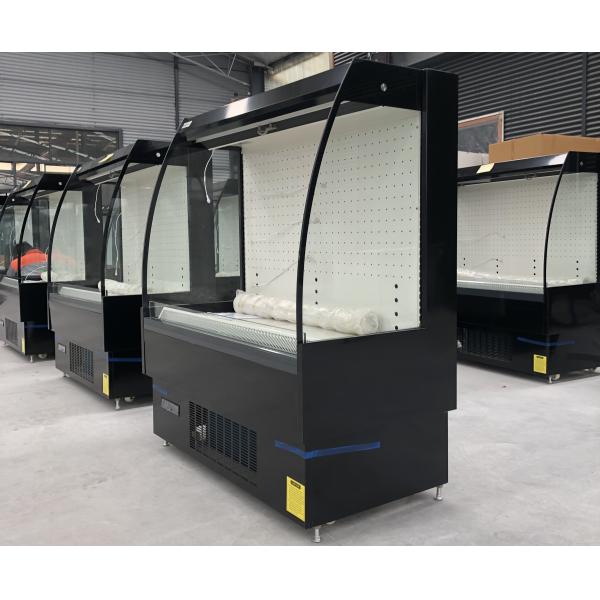 Супермаркет R404a Refrigerated витрины вертикальные для молока и йогурта