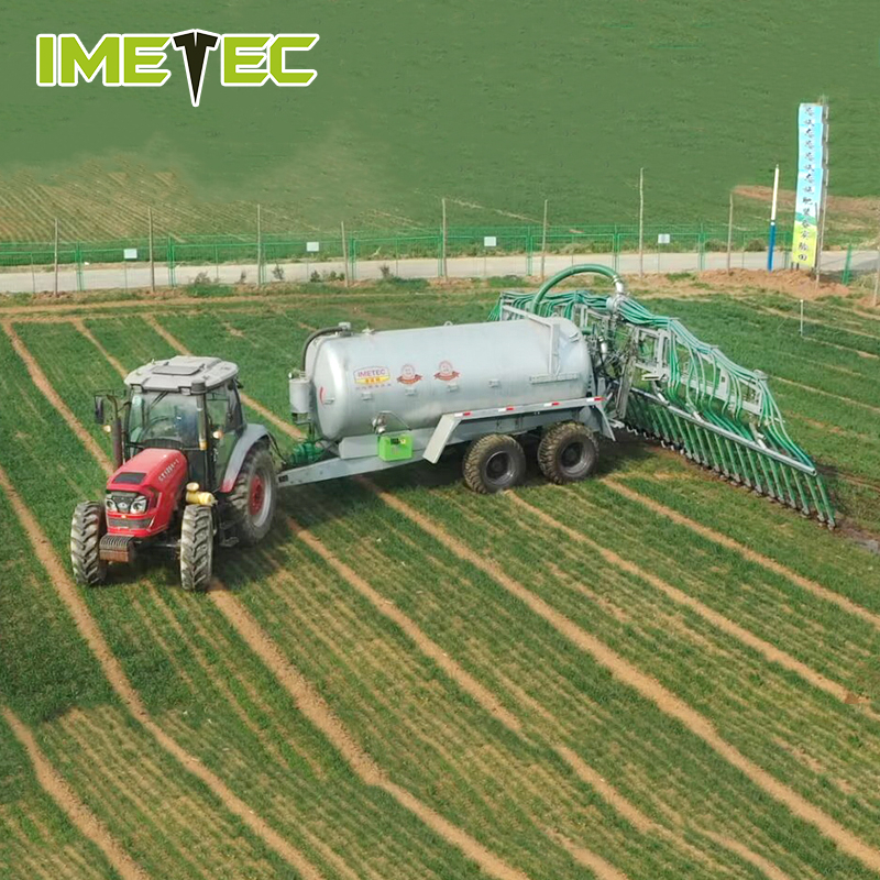 540r/min Tractor Compost Spreader Tractor Tow Liquid Manure Trailer