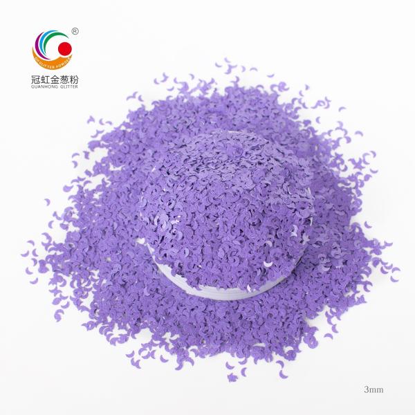 1mm Bulk Blue Eco Friendly PET Solvent Resistance Glitter Chunky Round For Crafts