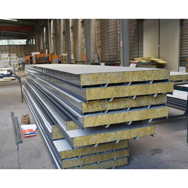 Estrutura de aço Edifício painel de sanduíche para armazenamento a frio Estilo de design moderno Durável
