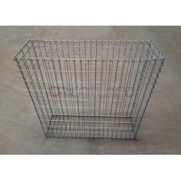 Проницаемые стальные сетки габионные клетки, поддерживающие стены габионные клетки 4,0 мм пропускной способности